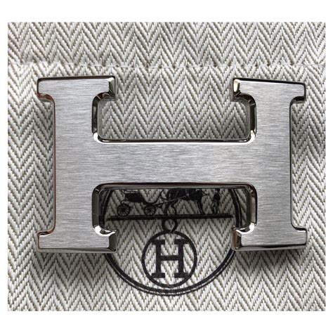 hermes gürtelschnalle silber kaufen|Hermès Gebürstete H.